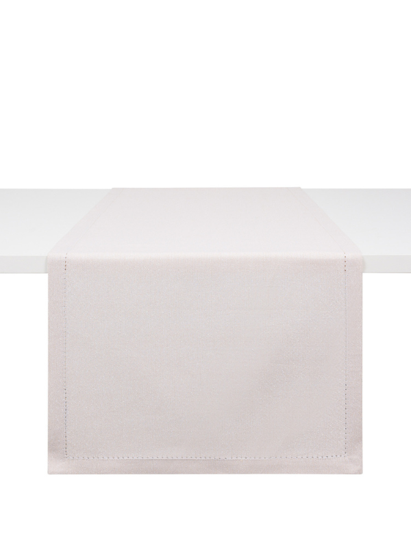 Chemin de table coton et lurex
