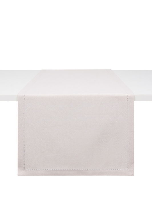 Chemin de table coton et lurex