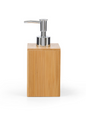Distributeur de savon en bambou