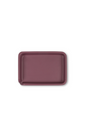 Porte savon en résine teintée violet
