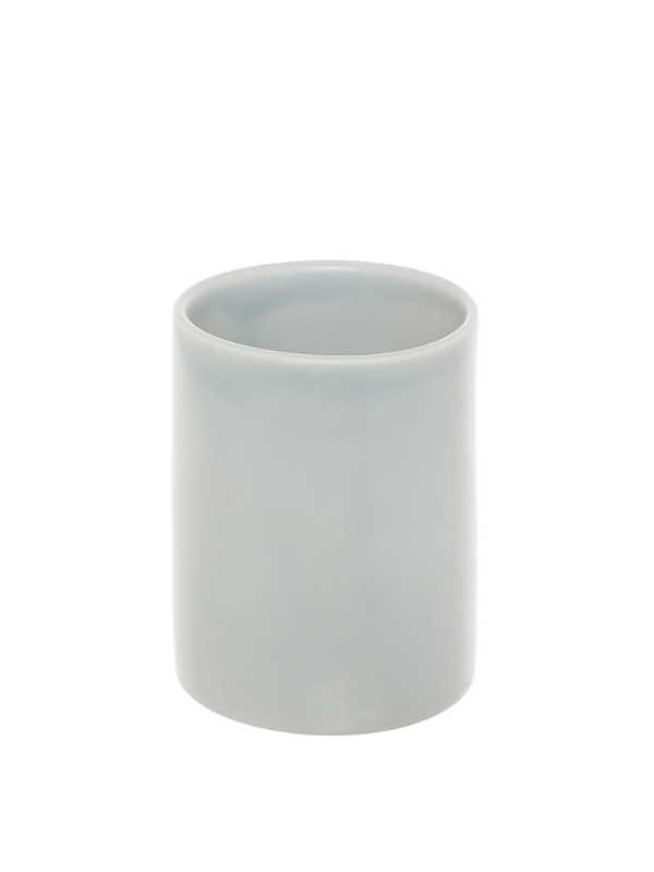 Verre à dent en céramique portugaise lisse
